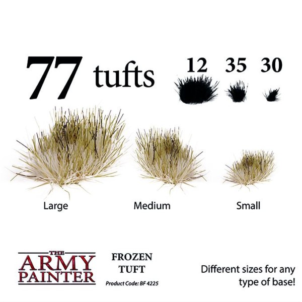 The Army Painter - Battlefields - Frozen Tufts - 77 pcs (2019)