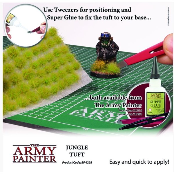 The Army Painter - Battlefields - Jungle Tufts - 77 pcs (2019)