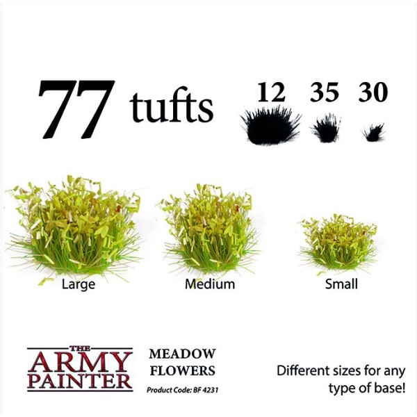 The Army Painter - Battlefields - Meadow Flowers - 77 pcs (2019)