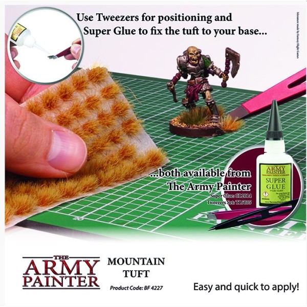 The Army Painter - Battlefields - Mountain Tufts - 77 pcs (2019)