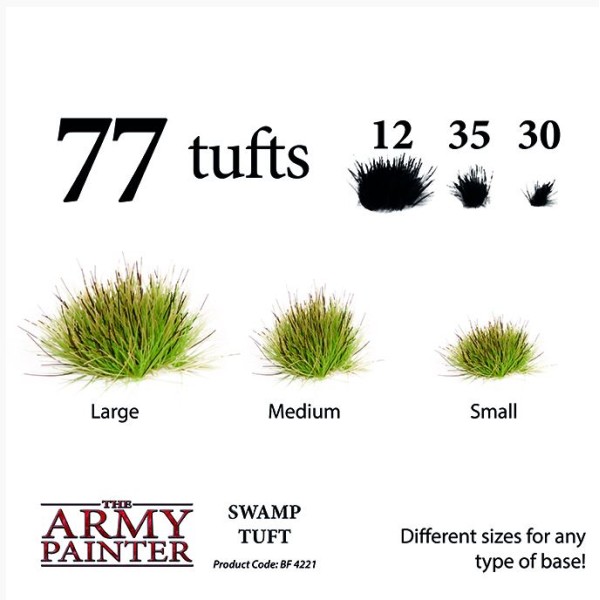The Army Painter - Battlefields - Swamp Tufts - 77 pcs (2019)