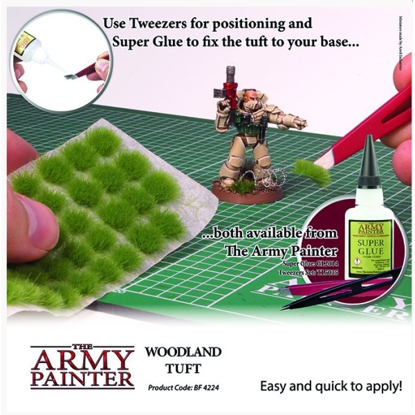 The Army Painter - Battlefields - Woodland Tufts - 77 pcs (2019)