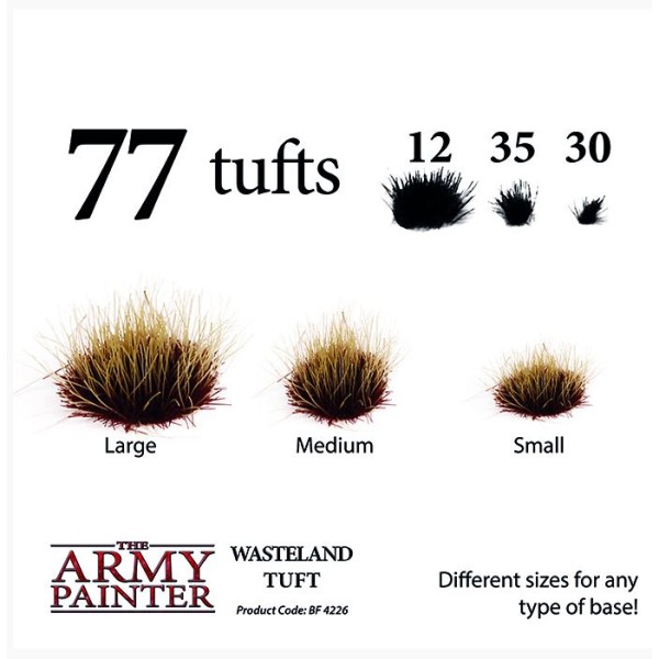 The Army Painter - Battlefields - Wasteland Tufts - 77 pcs (2019)