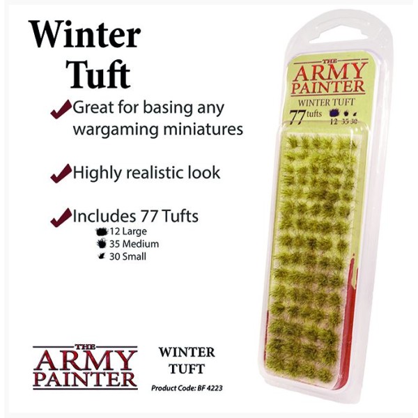 The Army Painter - Battlefields - Winter Tufts - 77 pcs (2019)