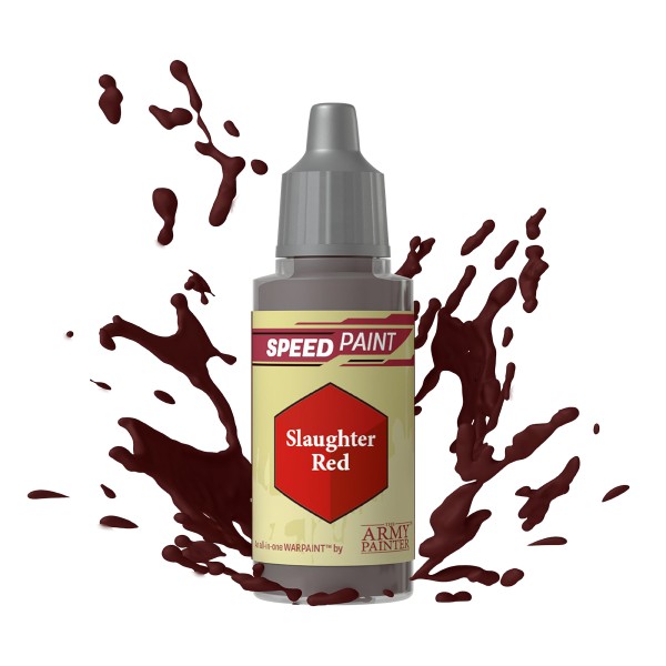 Clearance - The Army Painter - Speedpaints - Slaughter Red