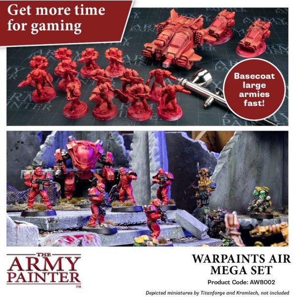 The Army Painter - Warpaints AIR - Mega Airbrush Paints set 