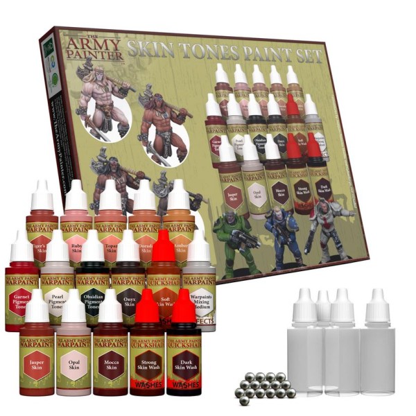 The Army Painter - Warpaints - Skin Tones Paint Set