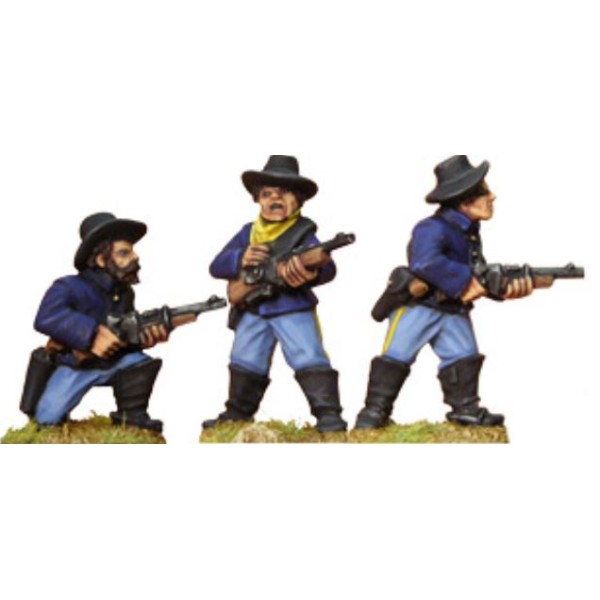 Artizan Designs - Wild West Miniatures - 7th Cavalry with Carbines (foot)