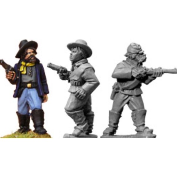 Artizan Designs - Wild West Miniatures - 7th Cavalry troopers (foot)