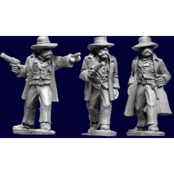 Artizan Designs - Wild West Miniatures - Lawmen II - The Earps 