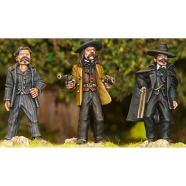 Artizan Designs - Wild West Miniatures - Doc Holliday, Wild Bill Hickock and friend!