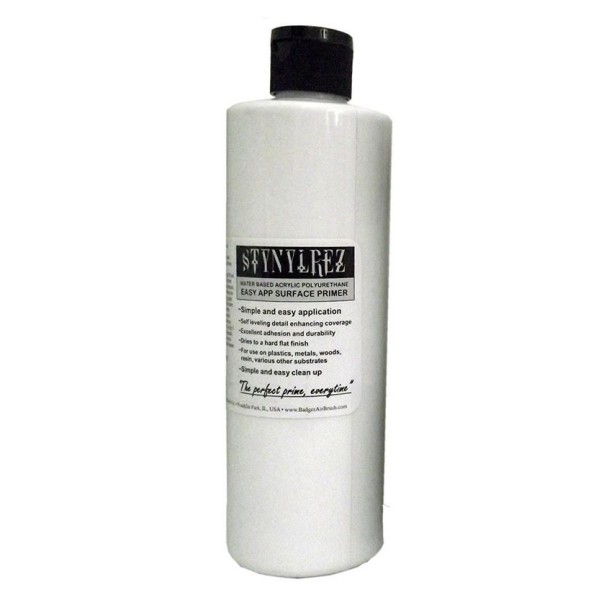 Badger Stynylrez - Acrylic Airbrush Primer - White - 473ml