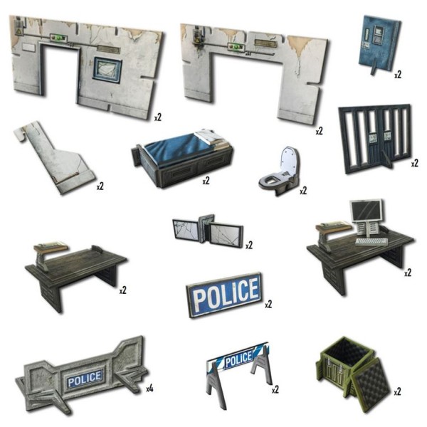 Battle Systems - Urban Apocalypse - Police Precinct