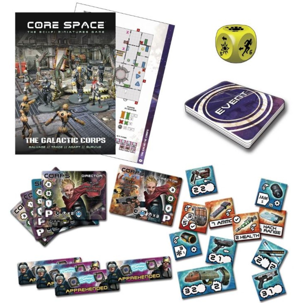 Cyberpunk Miniatures Battle Systems Core Space First Born - Sci-Fi ...