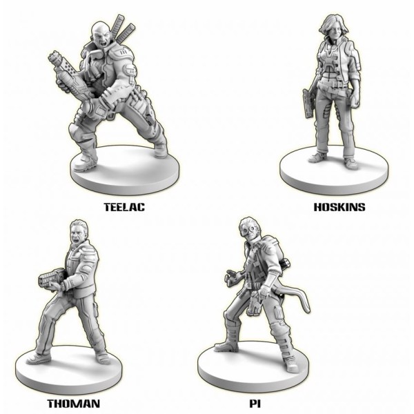 Battle Systems - CORE SPACE - Sci-Fi Miniatures Game - Poseidon Crew