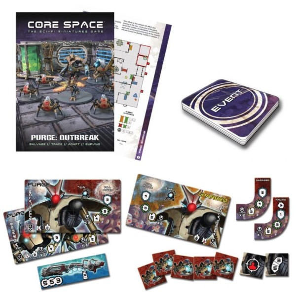 Battle Systems - CORE SPACE - Sci-Fi Miniatures Game - Purge Outbreak Expansion