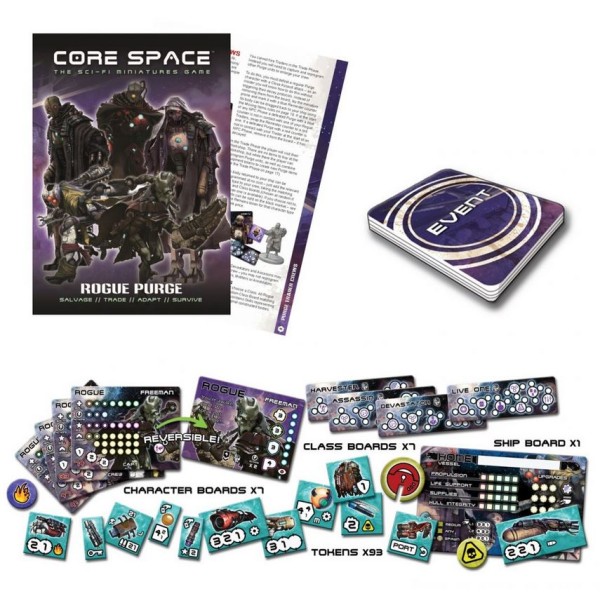 Battle Systems - CORE SPACE - Sci-Fi Miniatures Game - Rogue Purge