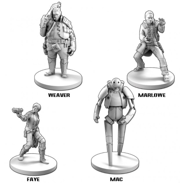 Battle Systems - CORE SPACE - Sci-Fi Miniatures Game - Skylark Crew