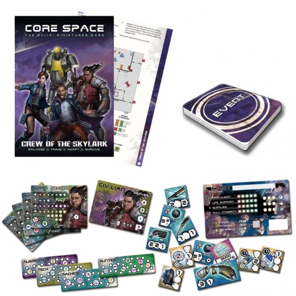 Battle Systems - CORE SPACE - Sci-Fi Miniatures Game - Skylark Crew