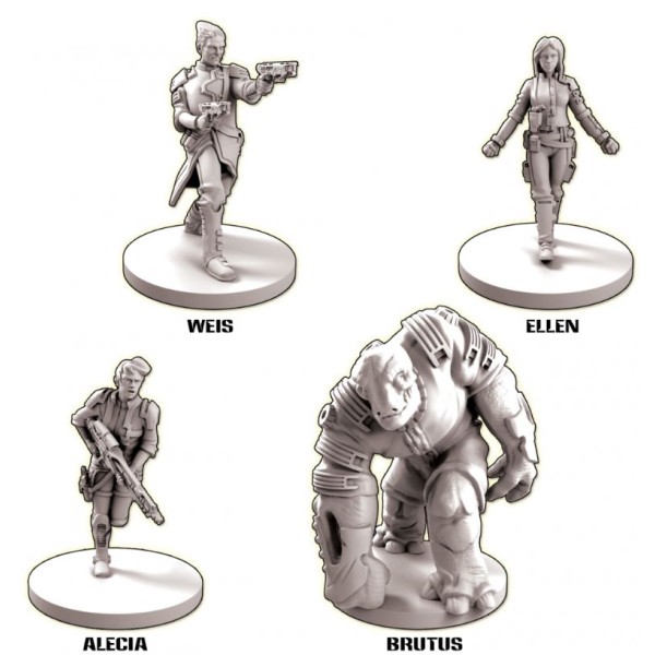 Battle Systems - CORE SPACE - Sci-Fi Miniatures Game - Yamato Crew