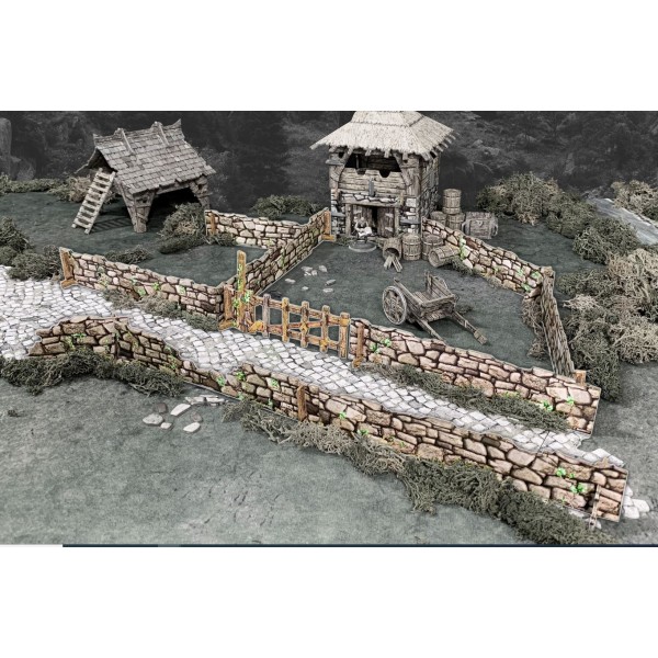 Battle Systems - Fantasy Terrain - Stone Walls