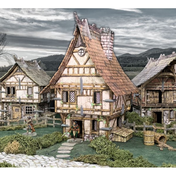 Battle Systems - Fantasy Terrain - Town House