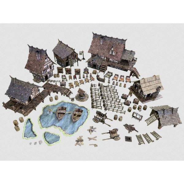 Battle Systems - Fantasy Terrain - Village