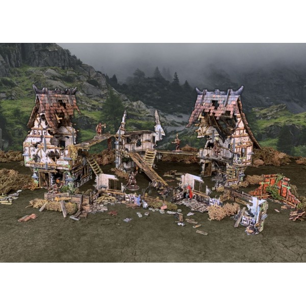 Battle Systems - Fantasy Terrain - Village Ruins