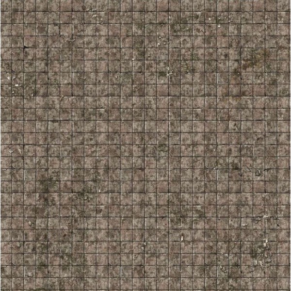 Battle Systems - Flagstone Floor - Gaming Mat 2×2 (Gridded)