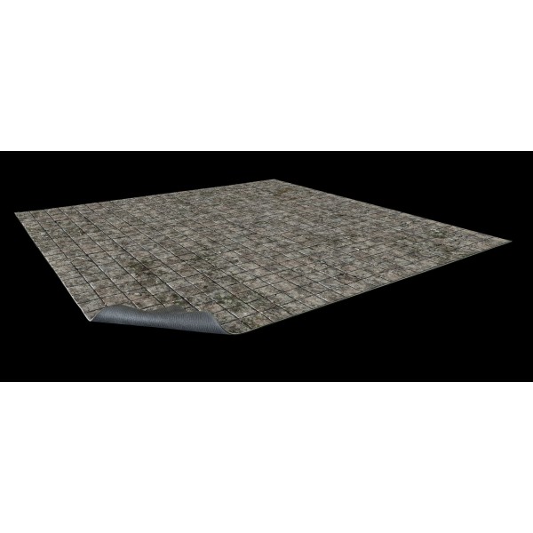 Battle Systems - Flagstone Floor - Gaming Mat 2×2 (Gridded)