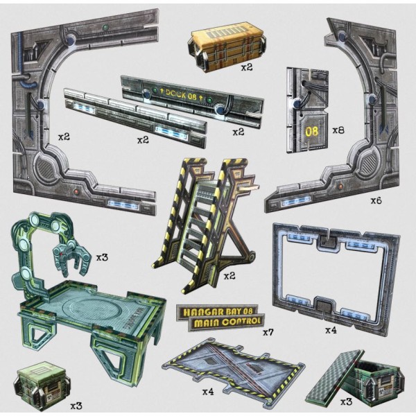 Battle Systems - Sci-Fi Terrain - Arrival Bay