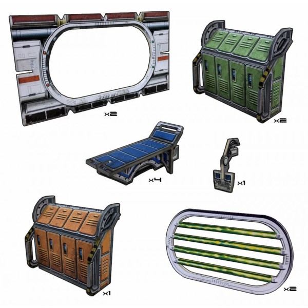 Battle Systems - Sci-Fi Terrain - Detention Cells