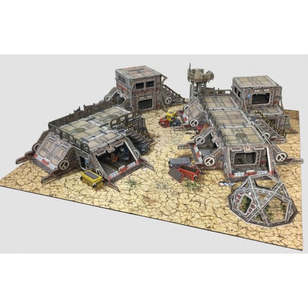 Battle Systems - Sci-Fi Terrain - Outlands Core Set