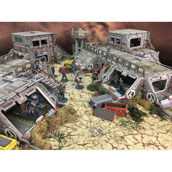 Battle Systems - Sci-Fi Terrain - Outlands Core Set