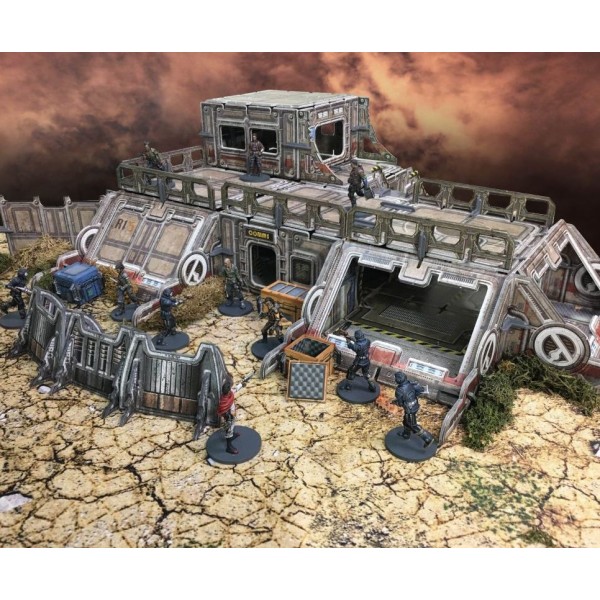 Battle Systems - Sci-Fi Terrain - Outlands Delta Garrison