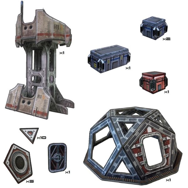 Battle Systems - Sci-Fi Terrain - Outlands Explorer Station