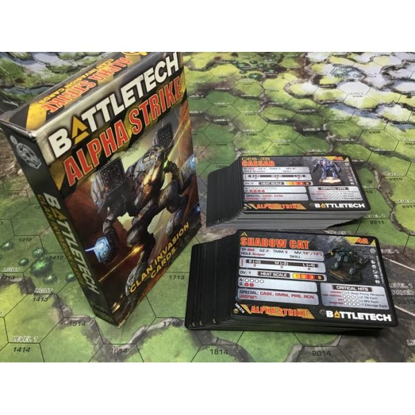 Battletech - Alpha Strike - Clan Invasion Cards