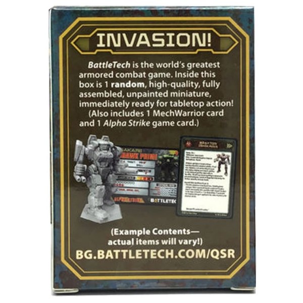 Battletech - Clan Invasion Salvage Blind Box Booster (1)