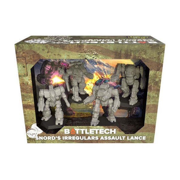 Battletech - Mercenaries ForcePacks: Snord's Irregulars Assault Lance