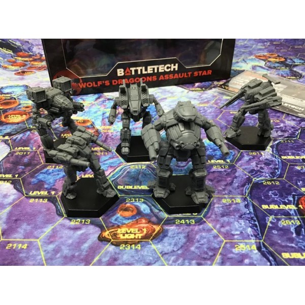 Battletech - Mercenaries ForcePacks: Wolf's Dragoons Assault Star