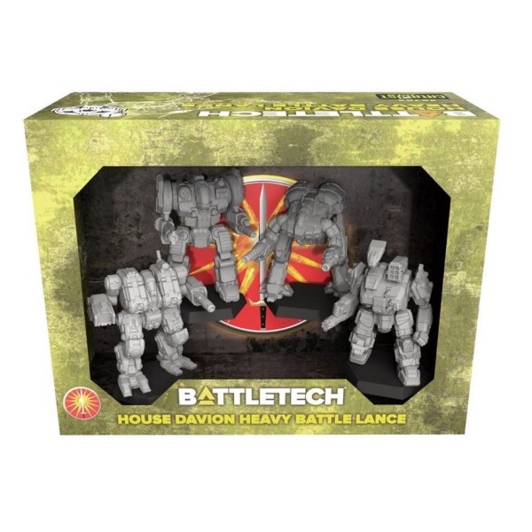 Battletech - ForcePacks: House Davion Heavy Battle Lance 