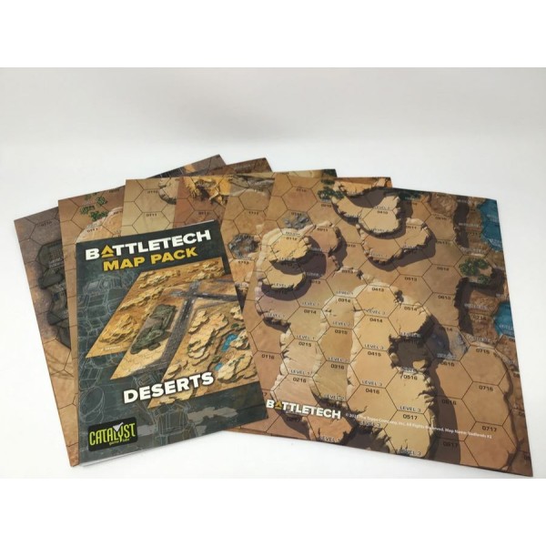 Battletech - Map Set - Deserts