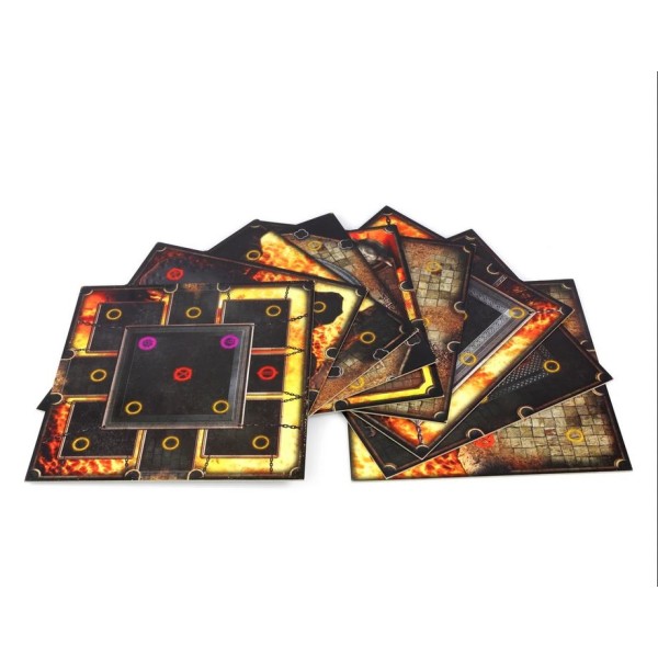 Dark Souls - The Board Game - Darkroot Basin and Iron Keep Tile Set