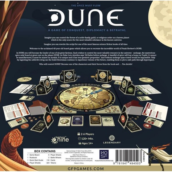 Dune - The Board Game (Special Edition - Exclusive Models)