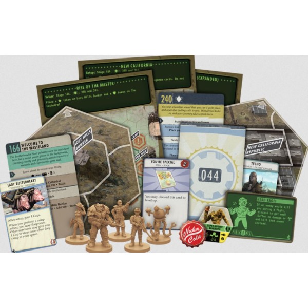 Fallout -  A Post-Nuclear Board Game - New California Expansion