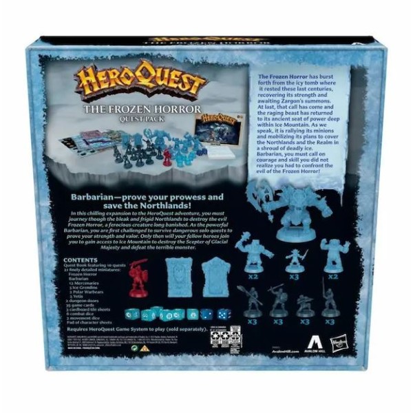 HeroQuest - Game System - The Frozen Horror Expansion