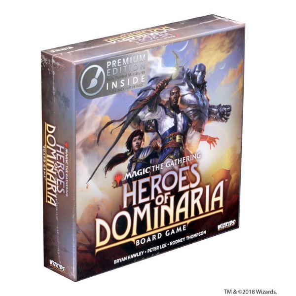 Magic The Gathering - Heroes of Dominaria Board Game - Premium Edition