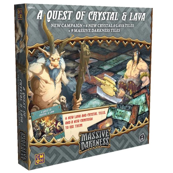 Massive Darkness - A Quest of Crystal and Lava (Campaign / Tile Expansion)