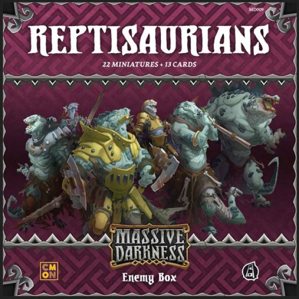 Massive Darkness - Enemy Box - Reptisaurians