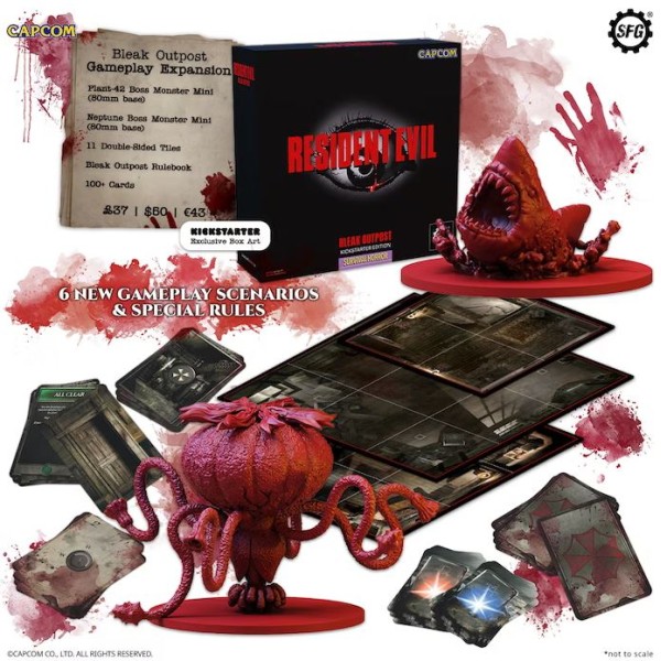 Resident Evil - The Board Game - The Bleak Outpost Expansion